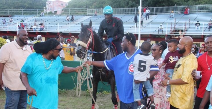 Horse Racing Action Sees Moonlight Bandit Bag Feature Race