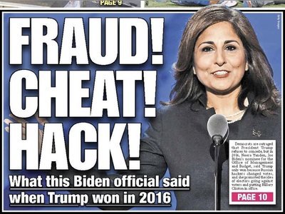 Biden OMB pick Neera Tanden spread conspiracy theory about Trump’s 2016 win