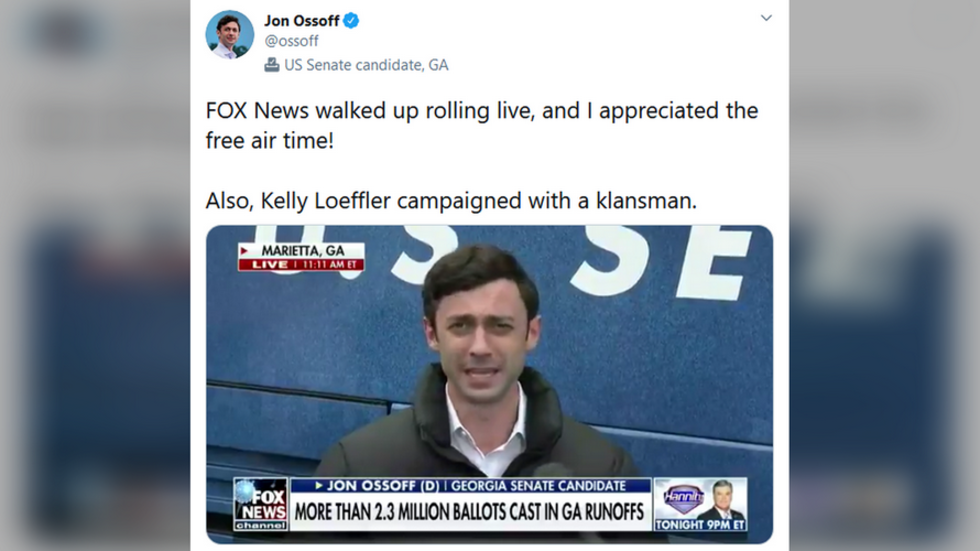 Twitter refuses to remove claim that Republican Georgia Senate candidate ‘campaigned with a KLANSMAN,’ even after CNN fact-check