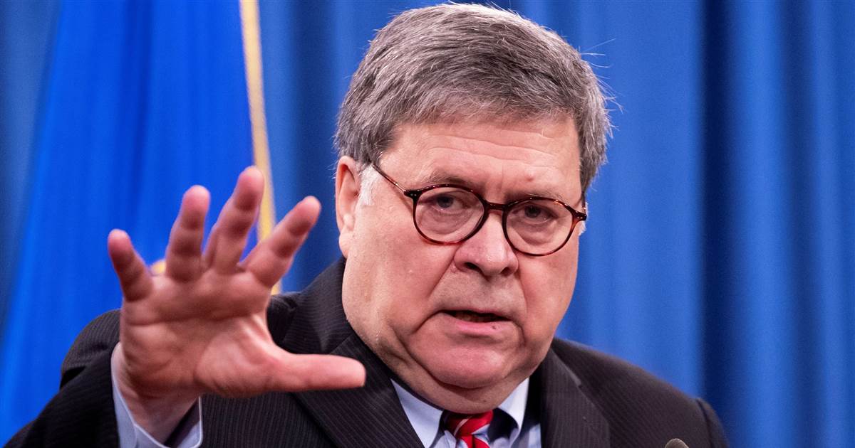 Barr says Trump's conduct is a ‘betrayal’ of the presidency