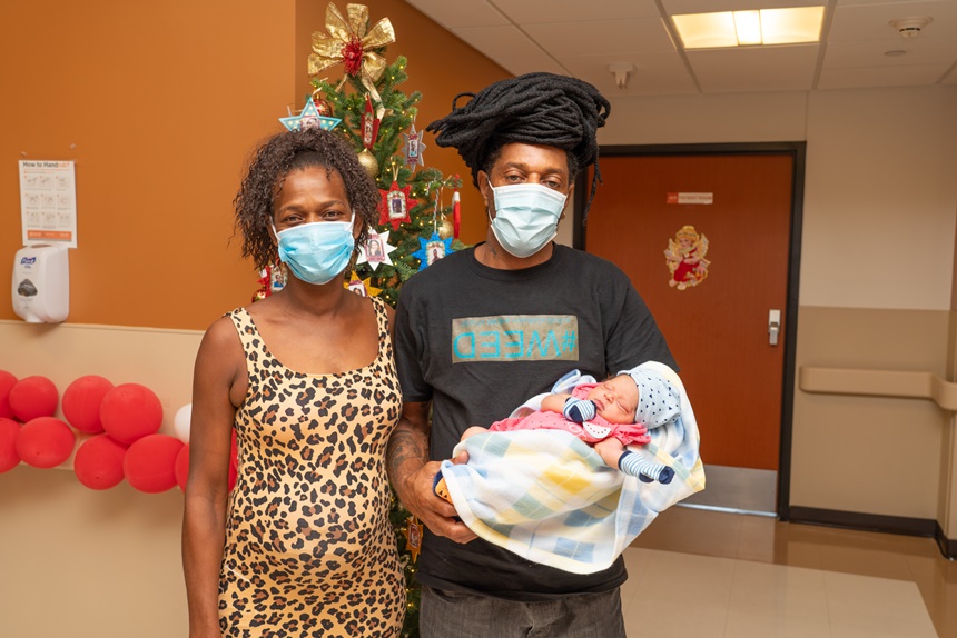 Couples celebrate BVI’s Christmas Day and New Year’s Day babies