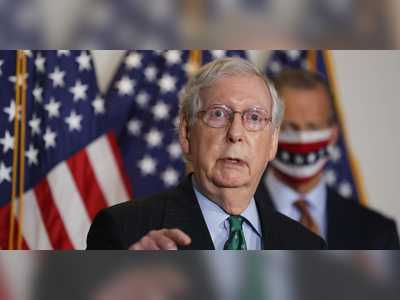 Senate Majority Leader Mitch McConnell is 'pleased' at the prospect of Trump being impeached, new report says