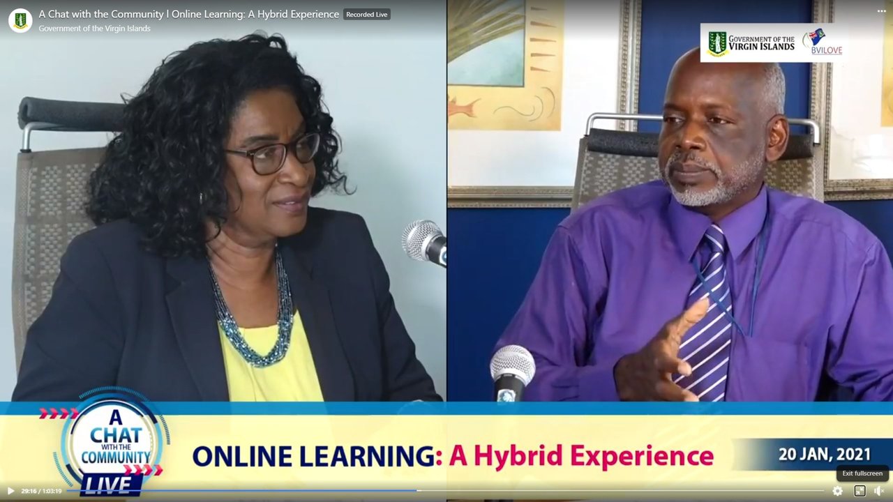 Hybrid Learning Discussed On Education Programme