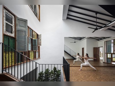 An Imaginative Courtyard House in Singapore Makes Room for Multiple Generations
