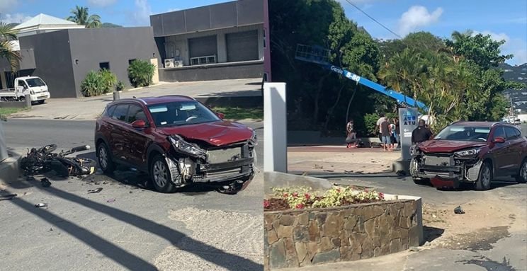 One Injured In Scooter-Involved Accident