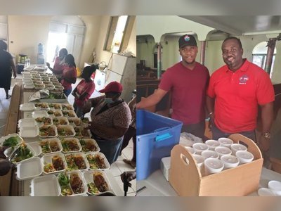 Some 1000 meals distributed in Districts 7 & 8 during holidays