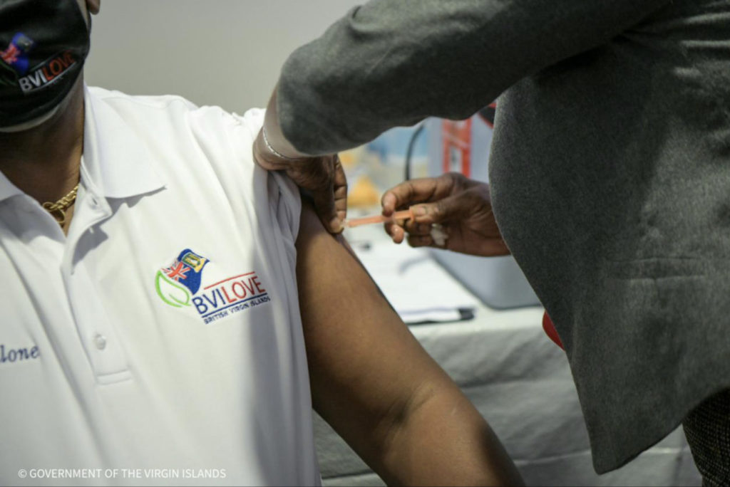 First 10 receive COVID vaccine in BVI today
