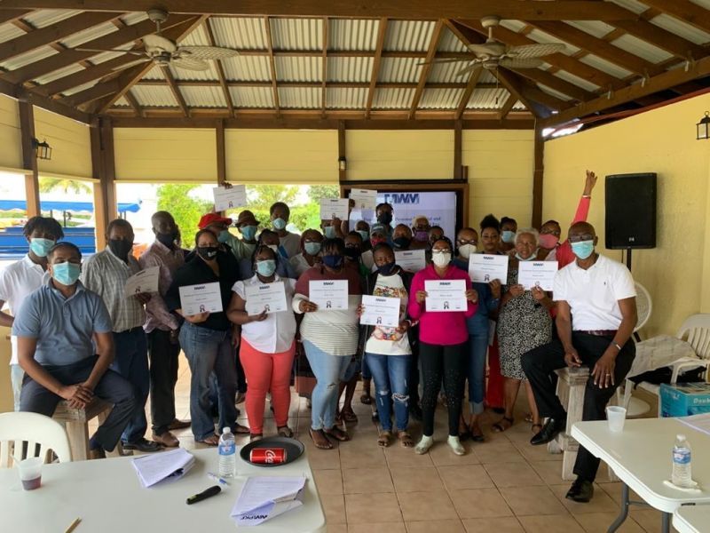 35 on Anegada attend entrepreneurs workshop sponsored by 9th District Rep