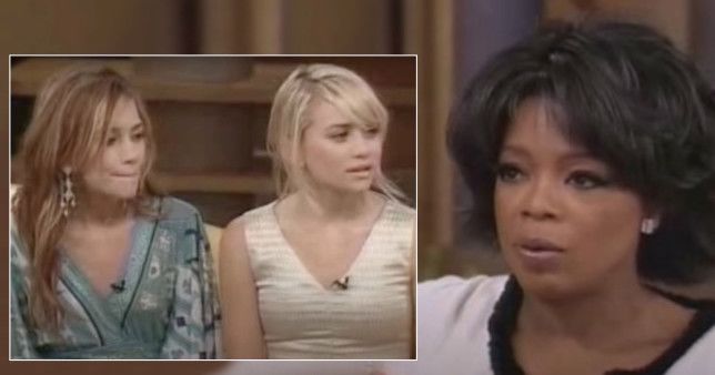 Horror as Oprah Winfrey asks Mary-Kate and Ashley about their size