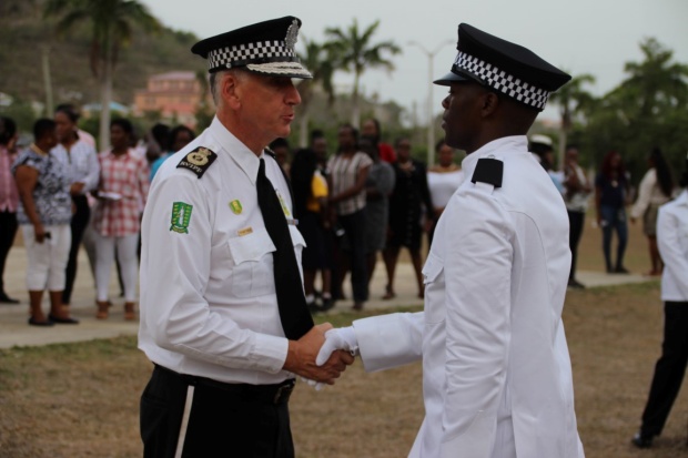 RVIPF sees 9 local recruits; presently 24% of force are virgin islanders, “the aim is not to have an all local force but for the force to represent the BVI’s diverse society.”