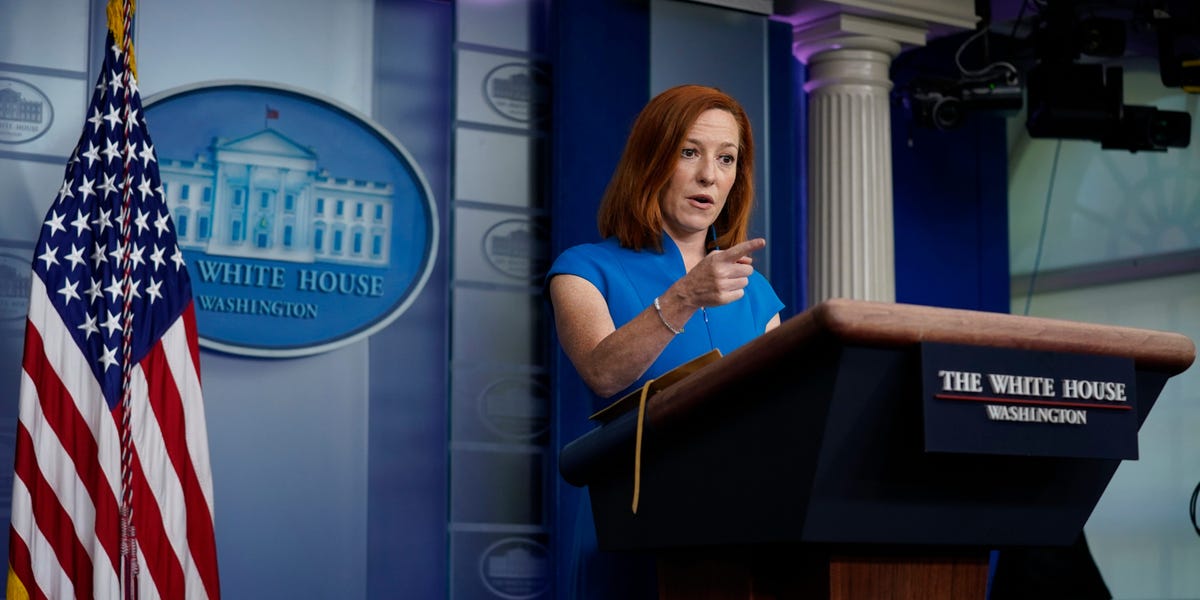 White House press secretary Jen Psaki and Fox News correspondent Peter Doocy spar over claim that Biden's snubbing the network