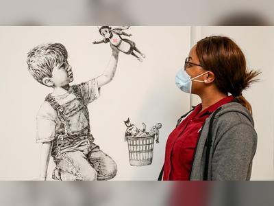 Banksy artwork raises more than €19 million for UK health service