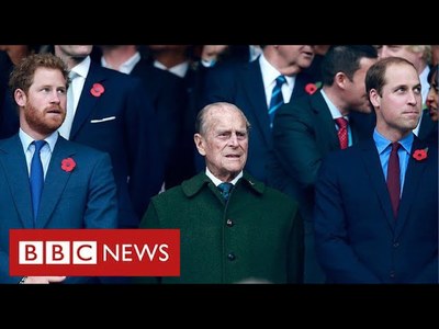 Princes William and Harry pay tributes to their grandfather the Duke of Edinburgh