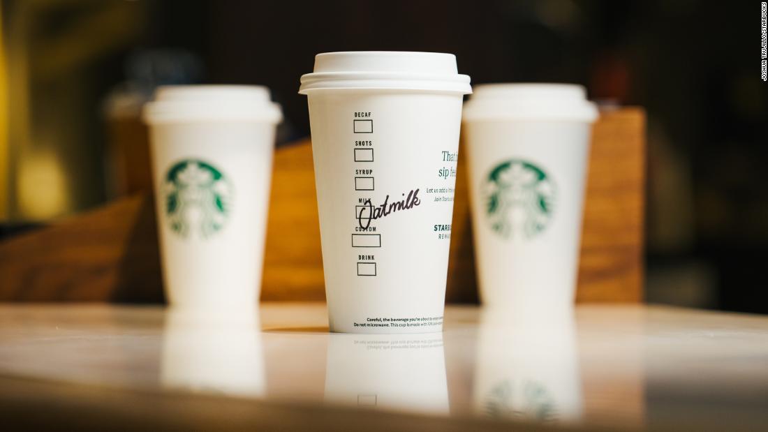 Starbucks is running out of oat milk a month after adding it to menus nationwide