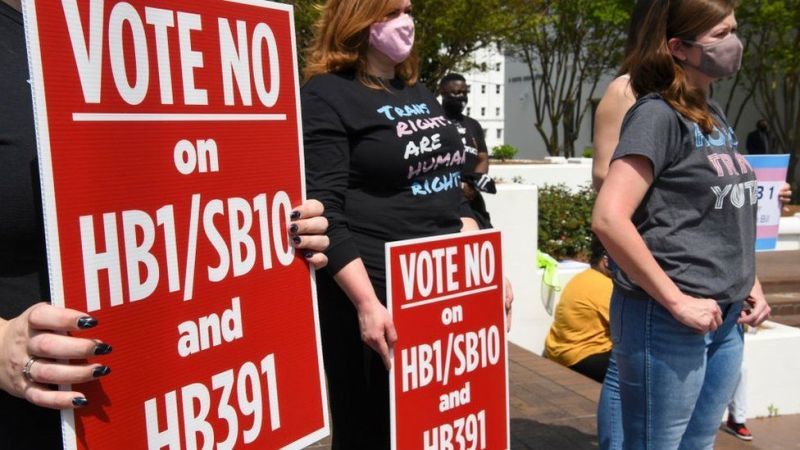 US state bans transgender youth treatment