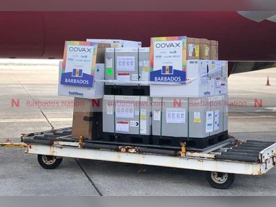 Barbados receives 1st shipment of vaccines from COVAX