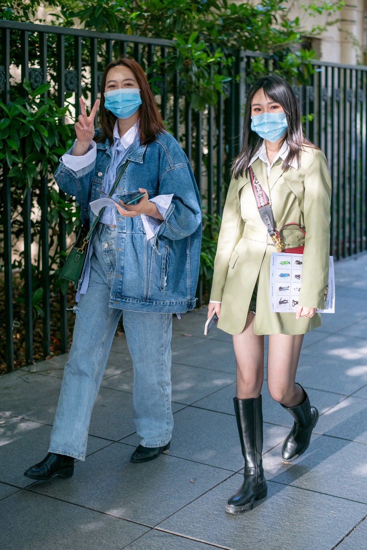 The Best Street Style at Shanghai Fashion Week Fall 2021 ...