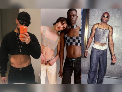 Men's Crop Top is Back in Fashion, and that's Good News