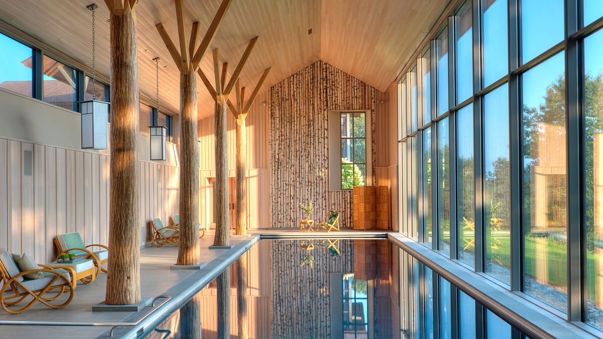 This pool house in the Catskills hides a unique twist take a look