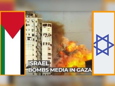 Israeli Airstrike Flattens Building Housing The Associated Press (AP), Al-Jazeera, And Other Non-Friendly Media In Gaza City