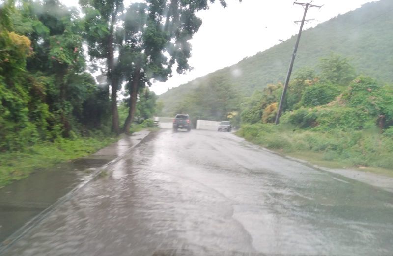 Several vehicles slide off road due to poor weather in VI- RVIPF