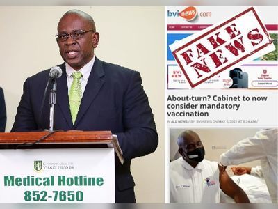 Health Minister slams BVI News article on mandatory vaccination as ‘Fake News’
