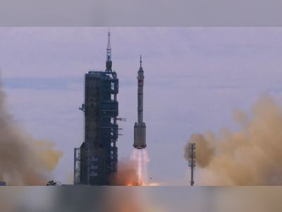 Lift off! China sends astronauts to new space station