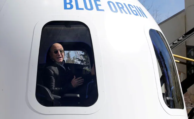 Blue Origin Auctions A Rocket Trip To Space With Jeff Bezos