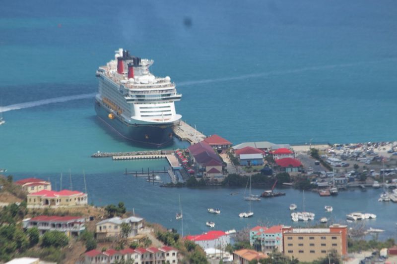 Cruise ship expected in VI this week cancels