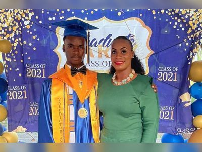 Mother & son both high school valedictorians 20 years apart