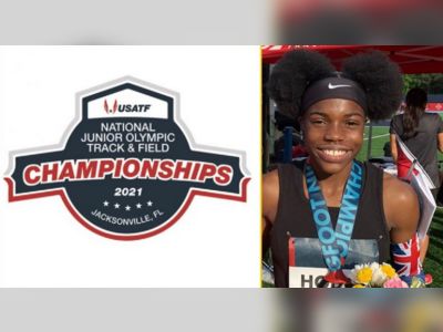 VI’s Adaejah Hodge wins triple gold @ USTAF Jr Olympics
