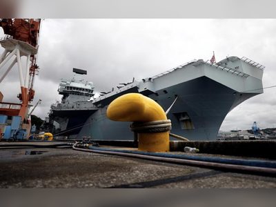 Britain's New HMS Queen Elizabeth In Japan On Indo-Pacific Mission