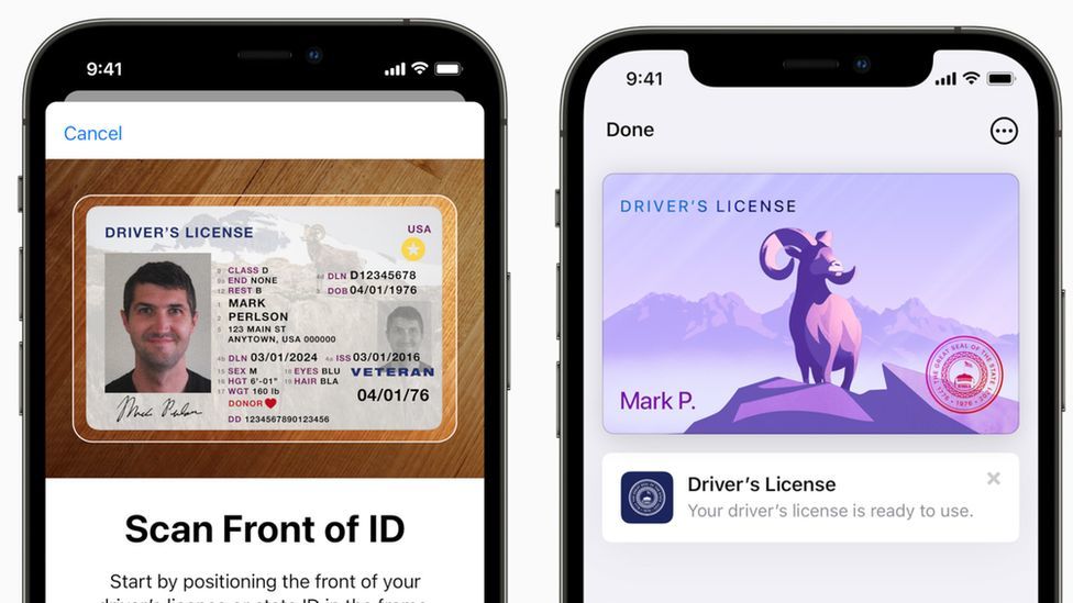 US states to accept driver's licence on iPhones