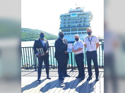 Viking Orion Cruise Ship makes inaugural call to VI