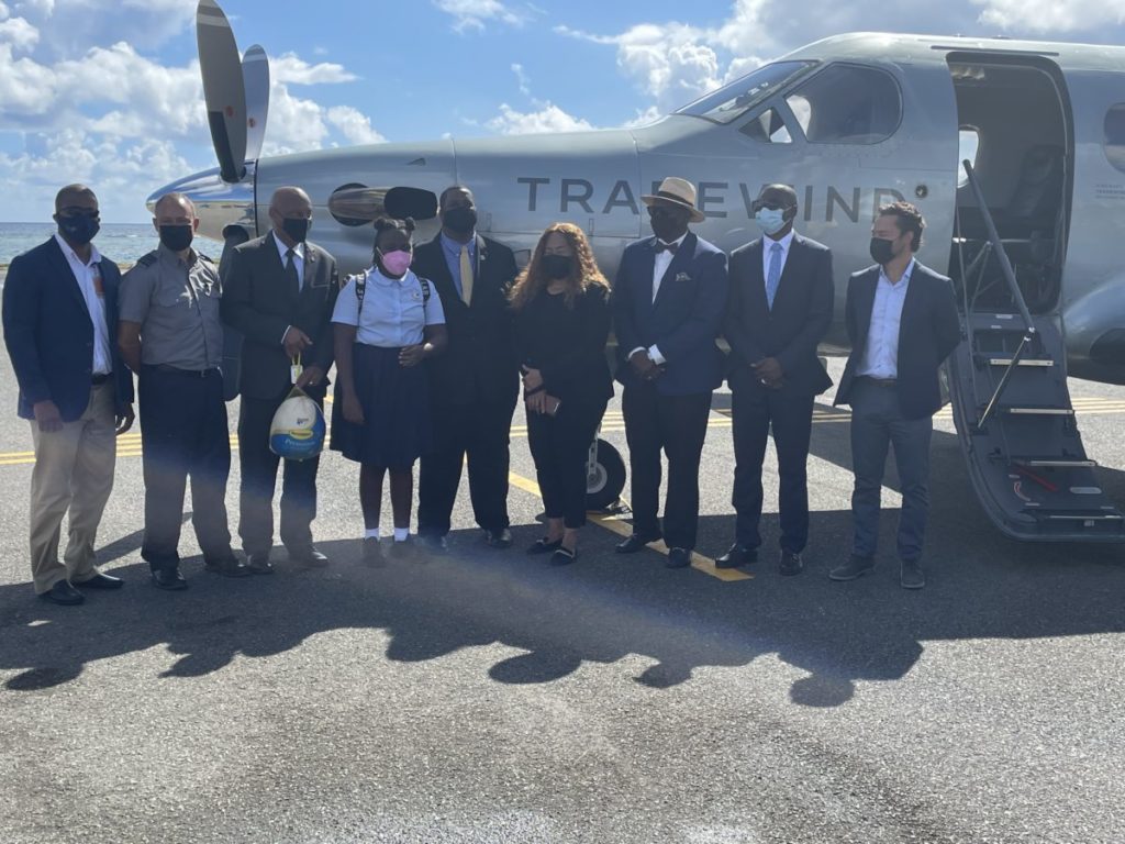 Test flight lands in VG to mark reopening of Taddy Bay Airport