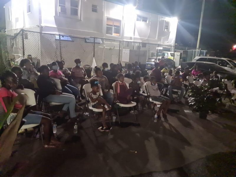 Girls club led by RVIPF officer hosts successful movie night