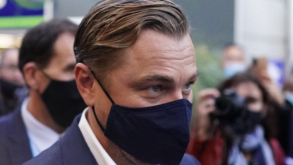Leonardo DiCaprio brings star power to Glasgow for COP26