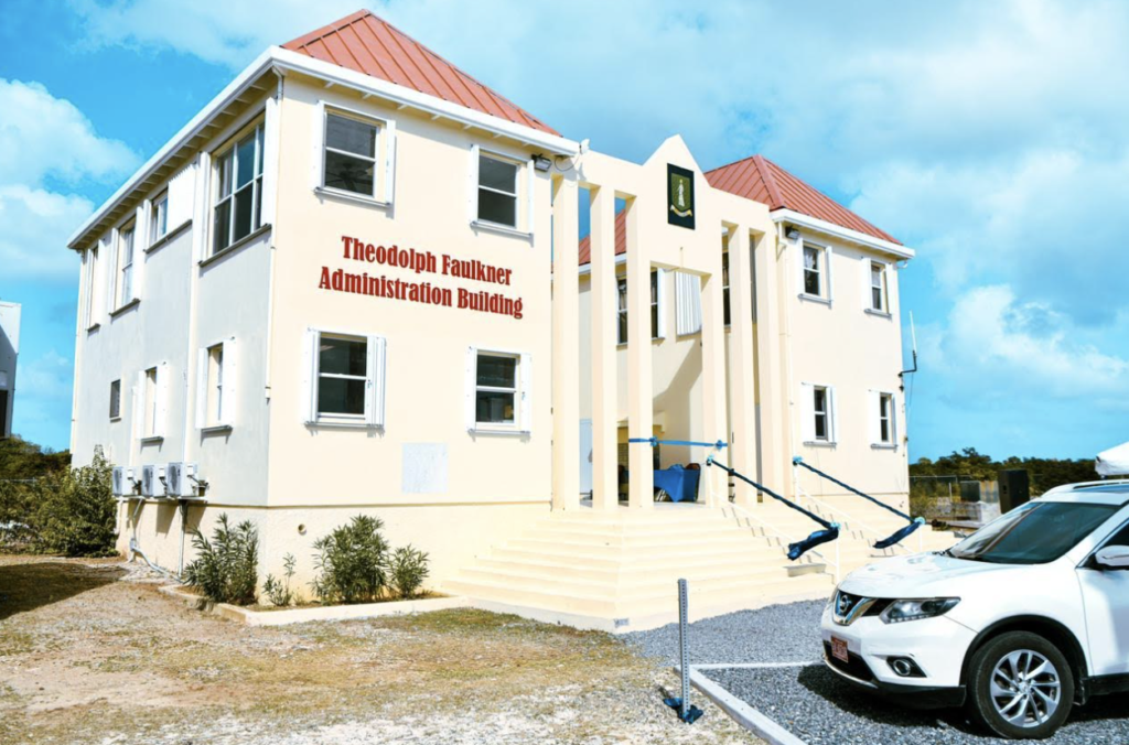 Theodolph Faulkner Admin Building restored and ready