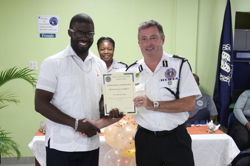 Constable Mitchel John hailed as 'face' of RVIPF Community Policing Initiative