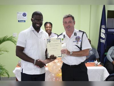 Constable Mitchel John hailed as 'face' of RVIPF Community Policing Initiative
