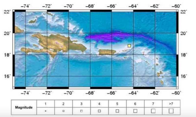 4.01 Magnitude Earthquake felt in VI; No tsunami threat reported