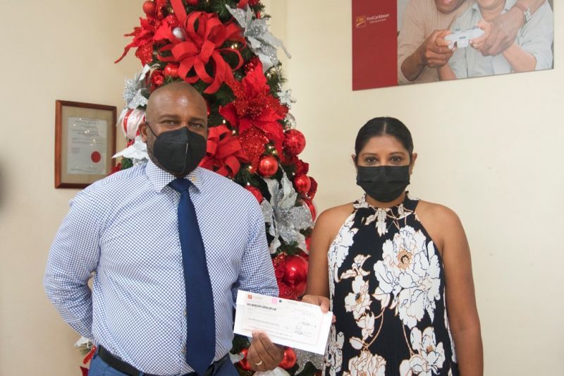 CIBC FirstCaribbean donates $1000 to FSN instead of year-end staff party