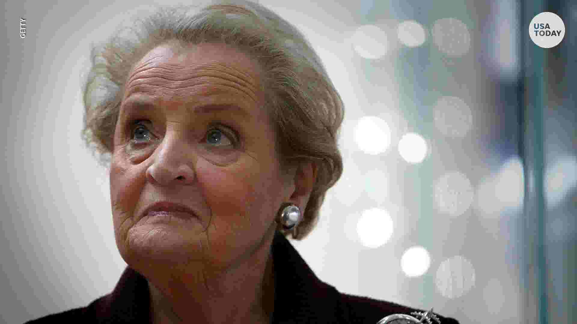Madeleine Albright, groundbreaking secretary of state and feminist icon, has died at age 84
