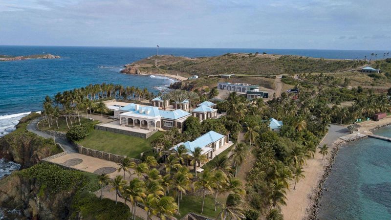 Jeffery Epstein's private islands up for sale in USVI