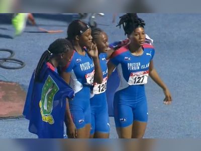 VI’s 4x400m relay team captures silver medal @ 49th CARIFTA Games