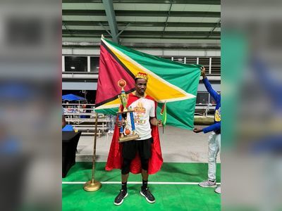Ray D. Victor representing Guyana wins 2022 Caribbean King of the Courts