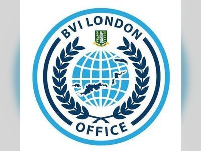 BVI London Office 20th anniversary logo launched