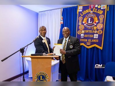 Hon Carvin Malone named ‘Progressive Melvin Jones Fellow’ by Lions International