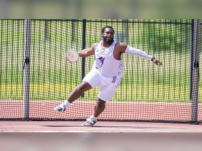 D’Jimon L. Gumbs qualifies for NCAA C/Ships in discus & shot put