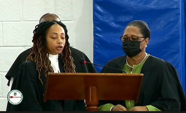 Corine N. George-Massicote sworn in as new HoA Speaker